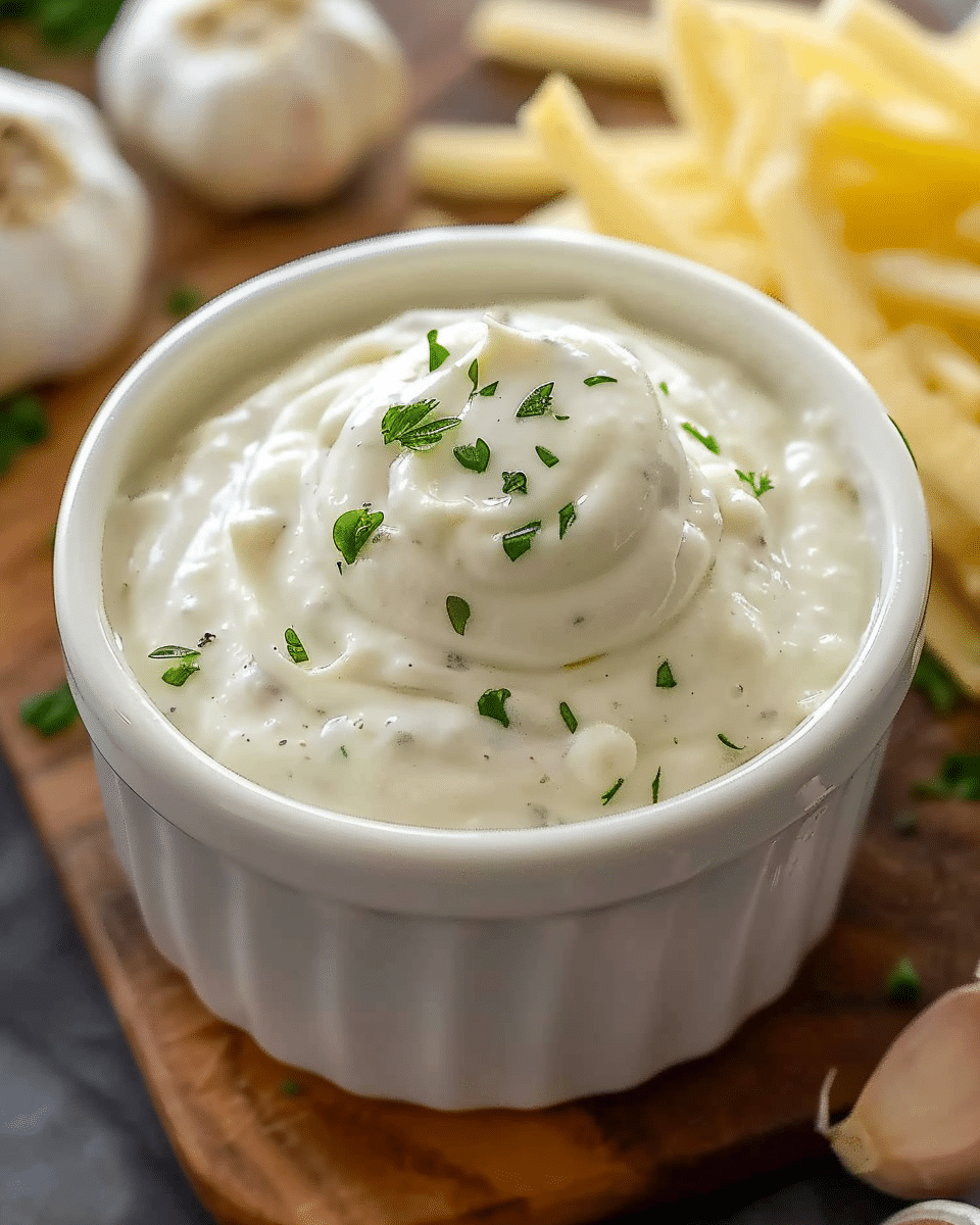 Homemade Garlic Aioli