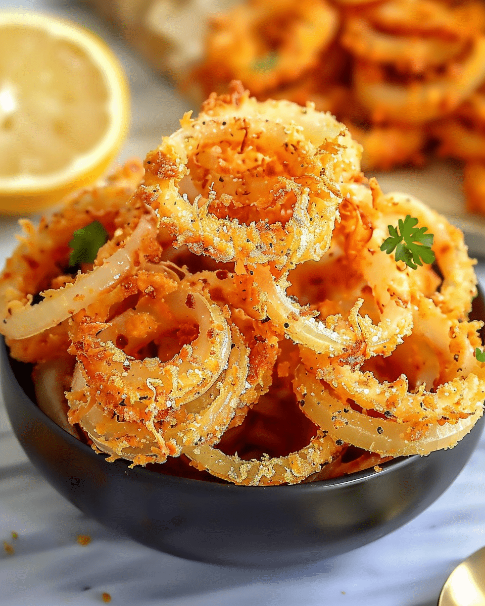 Air Fryer Crispy Onions