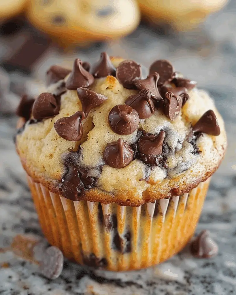 Amazing Chocolate Chip Muffins