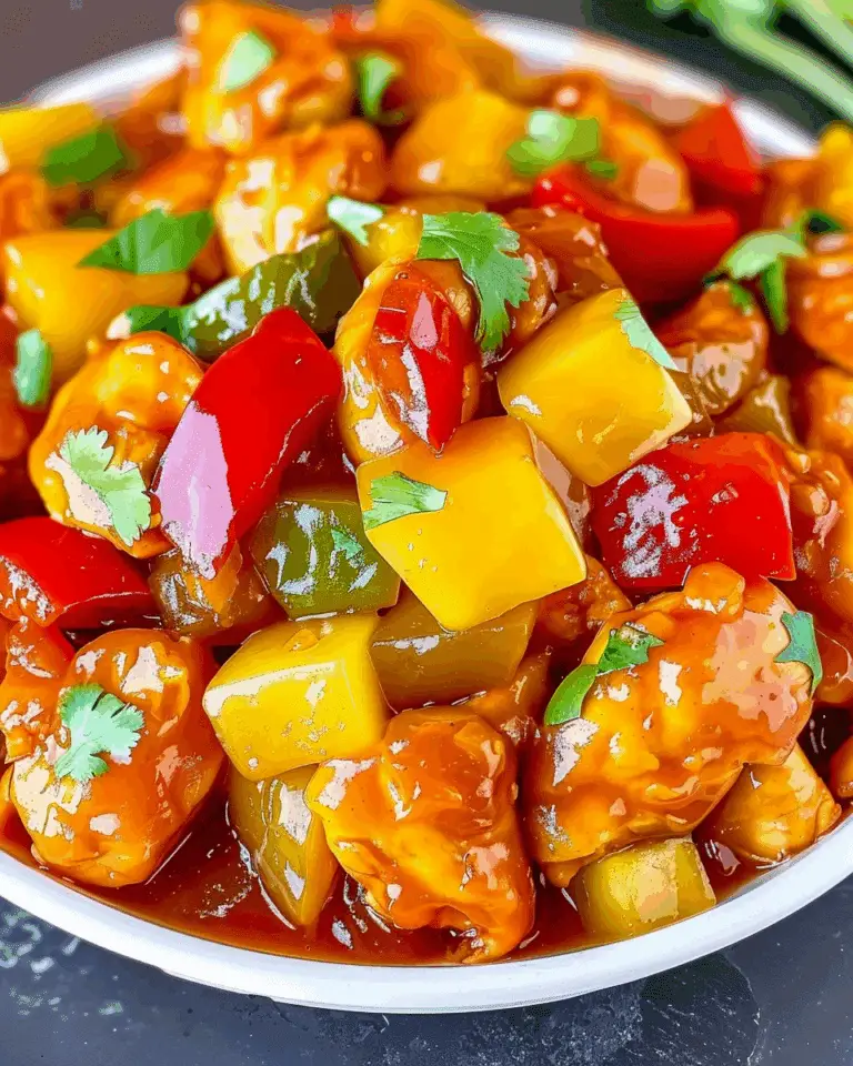 Baked Sweet and Sour Chicken