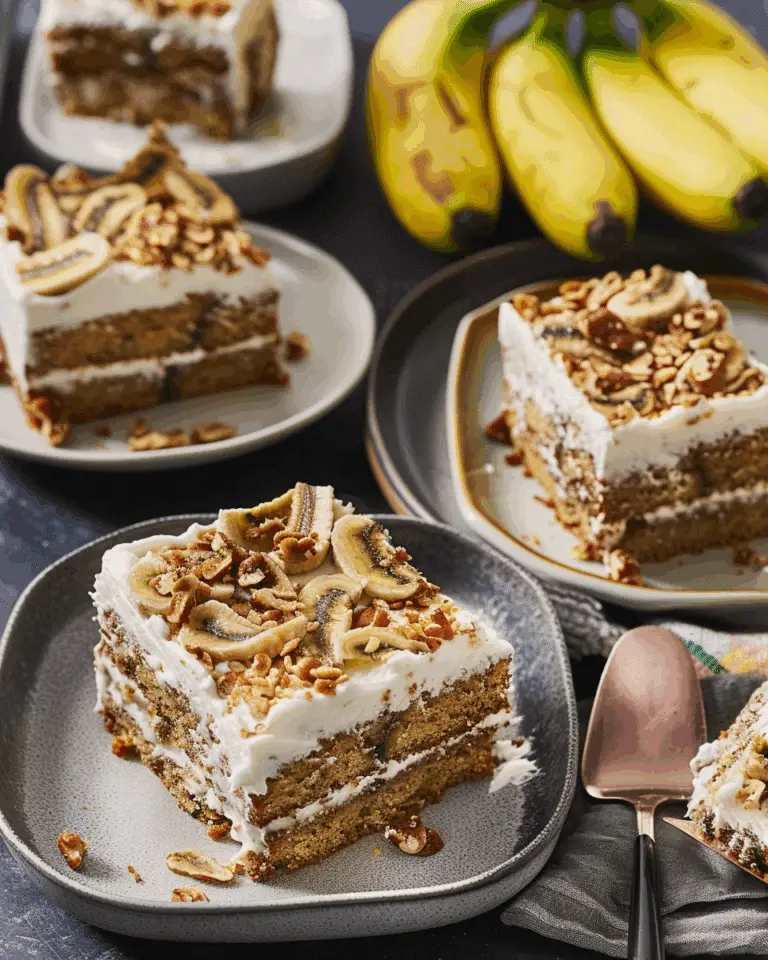 Banana Cake with Cream Cheese Frosting