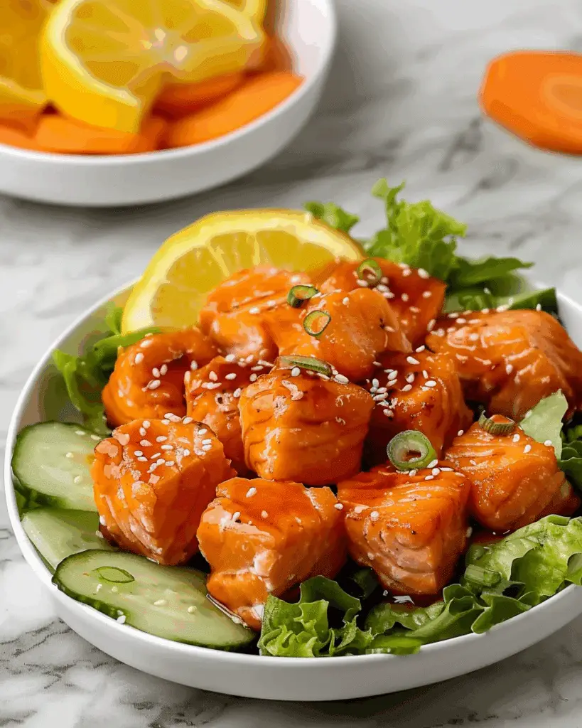 Bang Bang Salmon Bites Bowls
