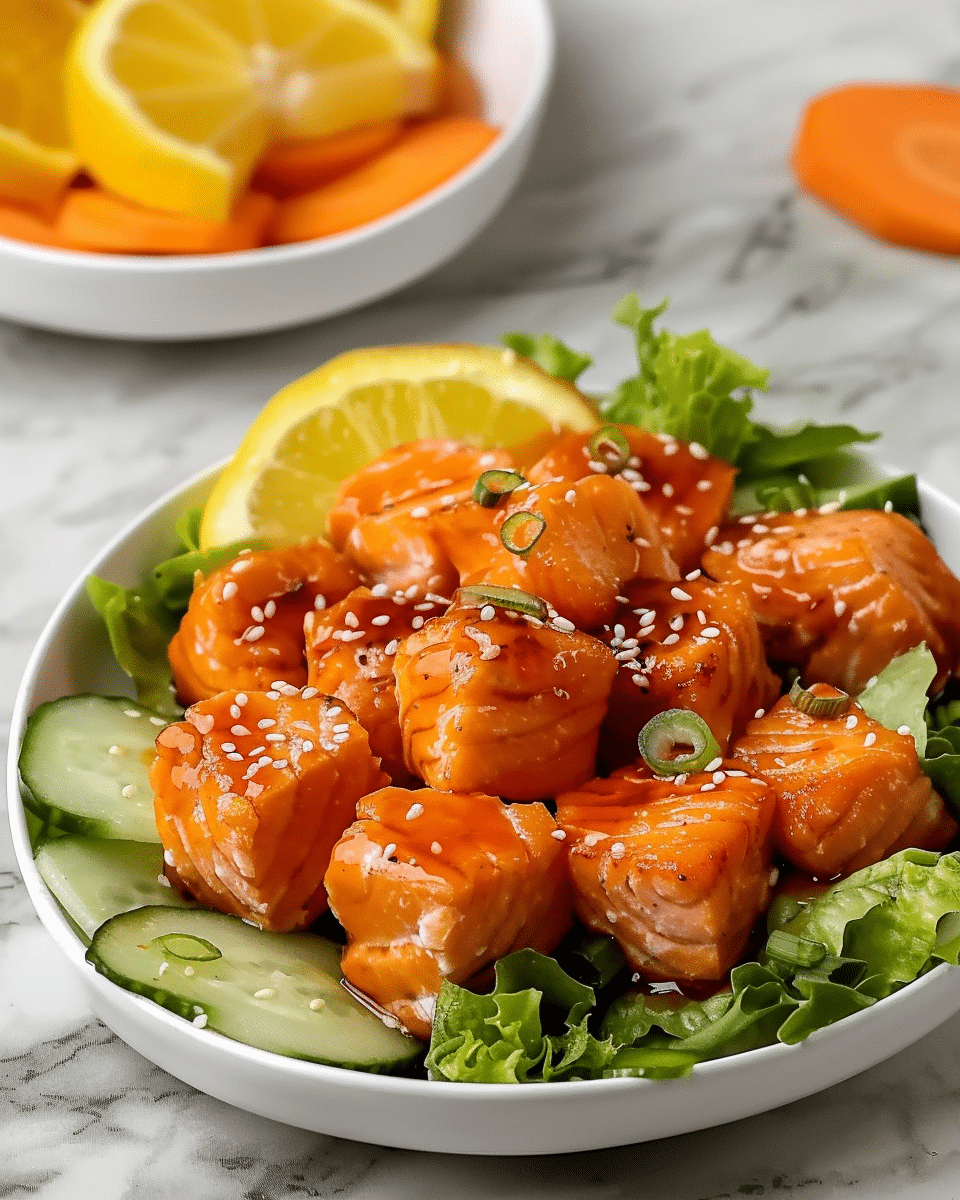 Bang Bang Salmon Bites Bowls