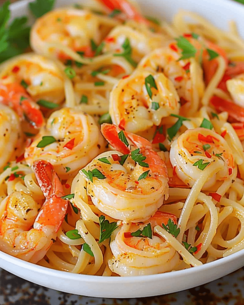 Bang Bang Shrimp Pasta
