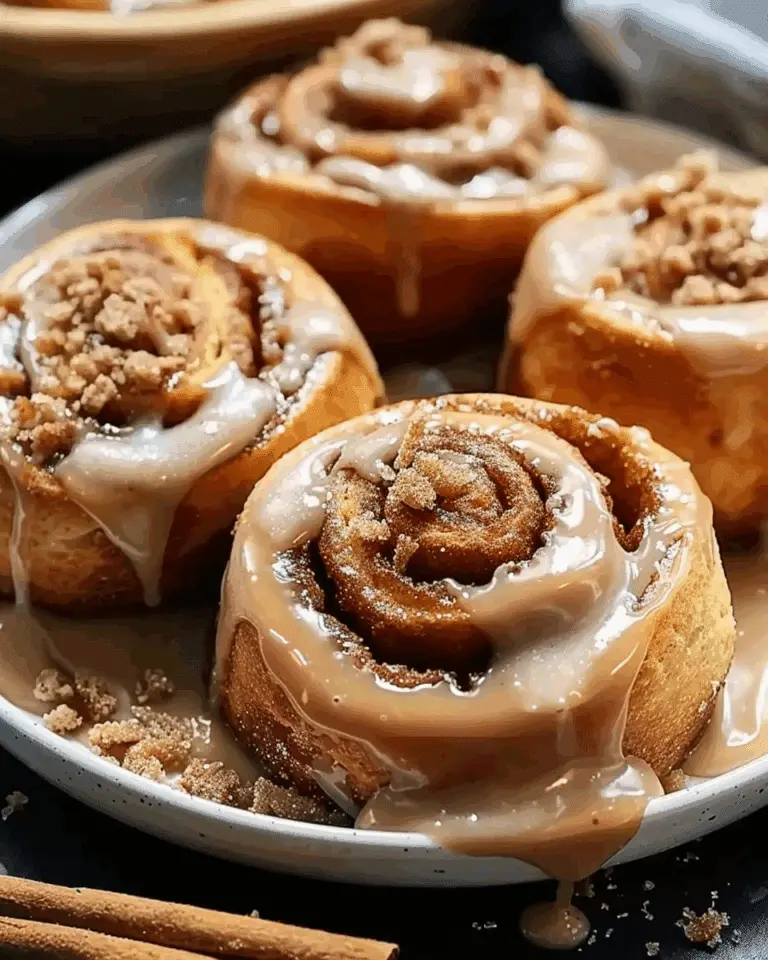 Biscoff Cookie Butter Cinnamon Rolls
