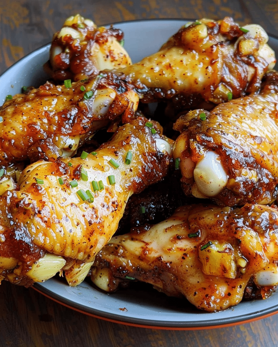 Brown Sugar Pineapple Wings Chicken