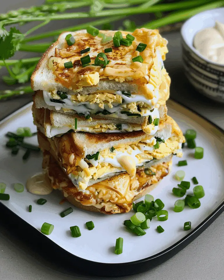 Cheesy Egg Sandwich
