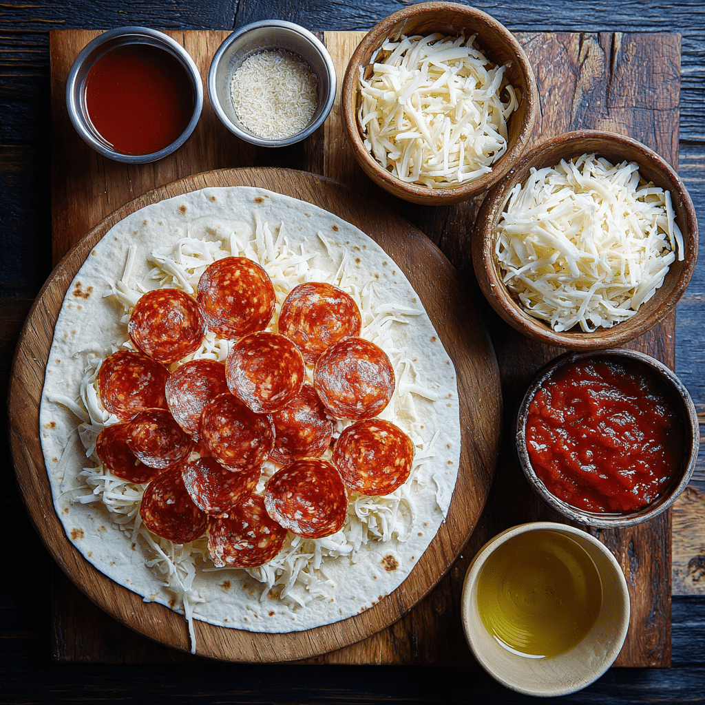 Cheesy Pepperoni Pizza Roll-Ups
