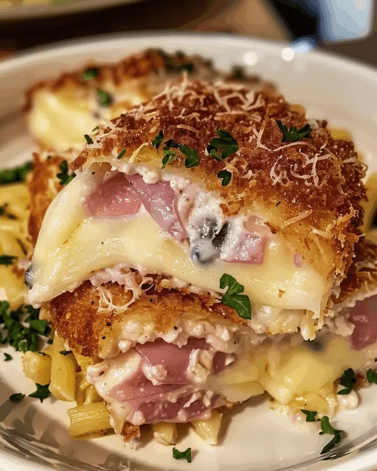 Chicken Cordon Bleu Casserole