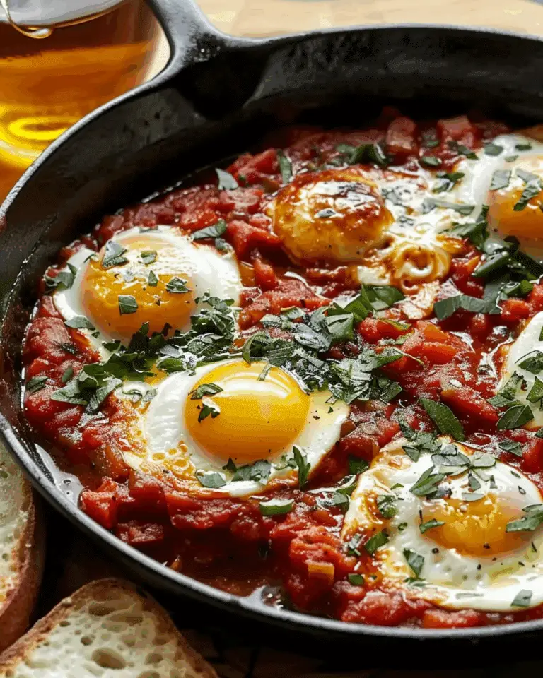 Classic Shakshuka with Sourdough: An Amazing Ultimate Recipe