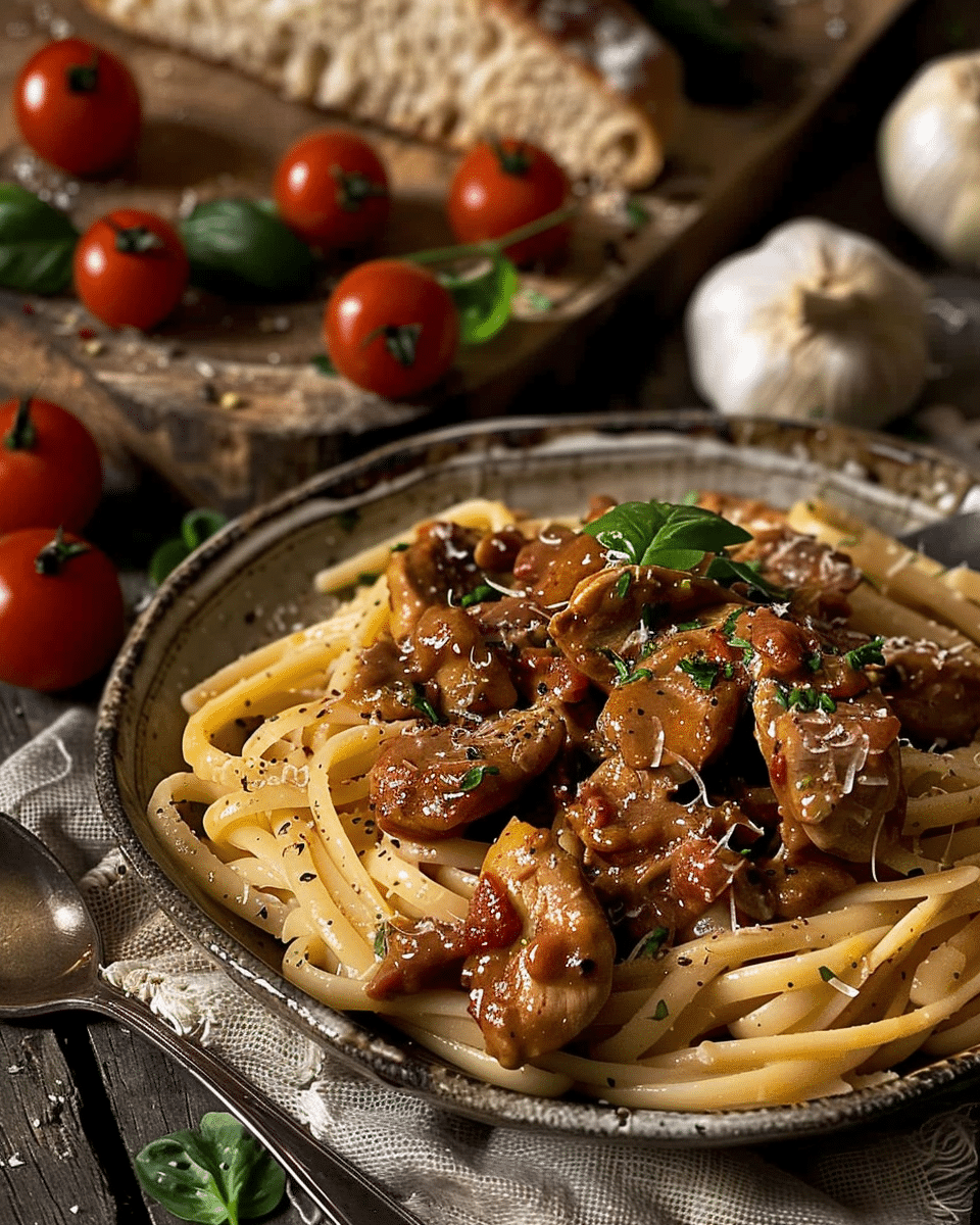 Cowboy Butter Chicken Linguine