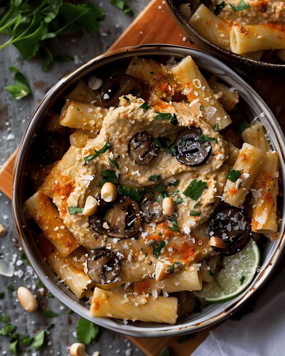 Creamy Hummus Pasta