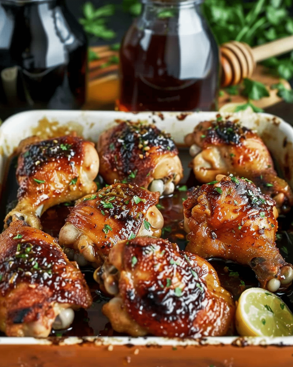 Crispy Honey Garlic Chicken