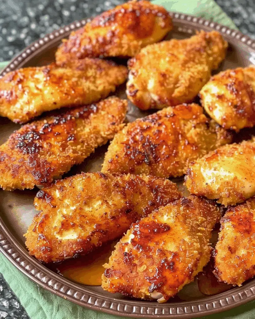 Crispy Honey Garlic Chicken
