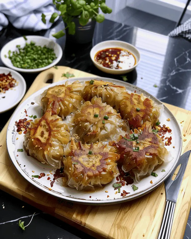 Crispy Rice Paper Dumplings