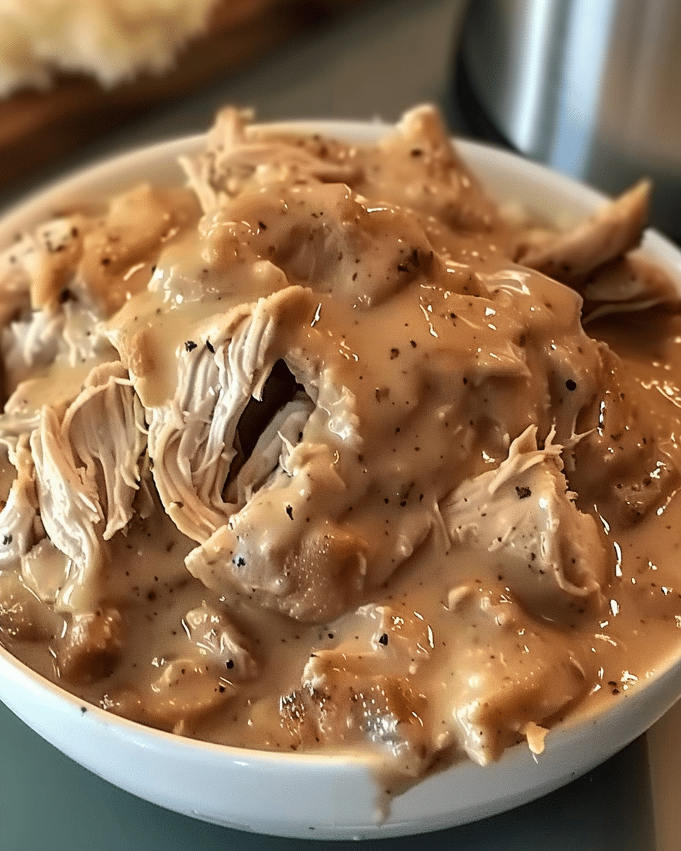 Crockpot Chicken and Gravy
