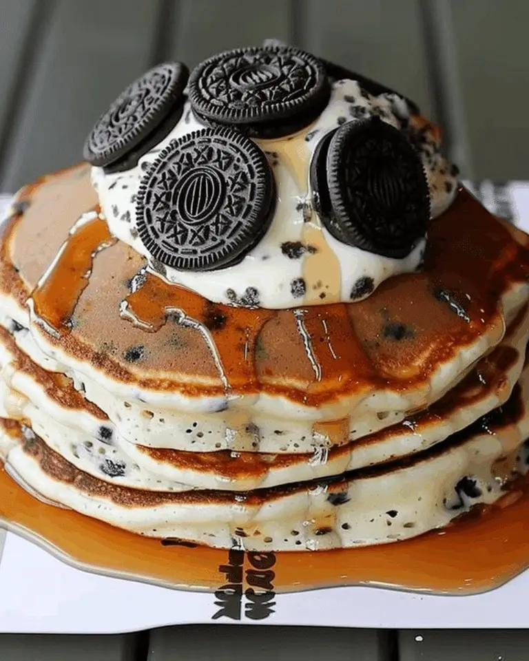 Decadent Oreo Pancakes