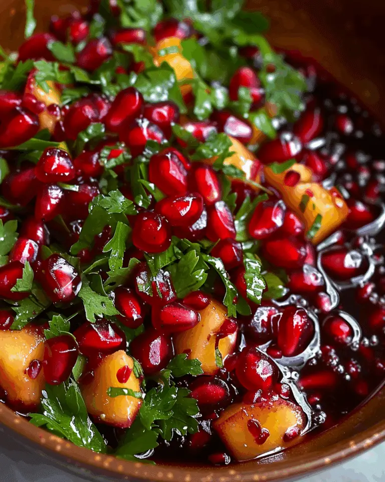 Delicious Pomegranate Salad Recipe: An Incredible Flavor Fiesta