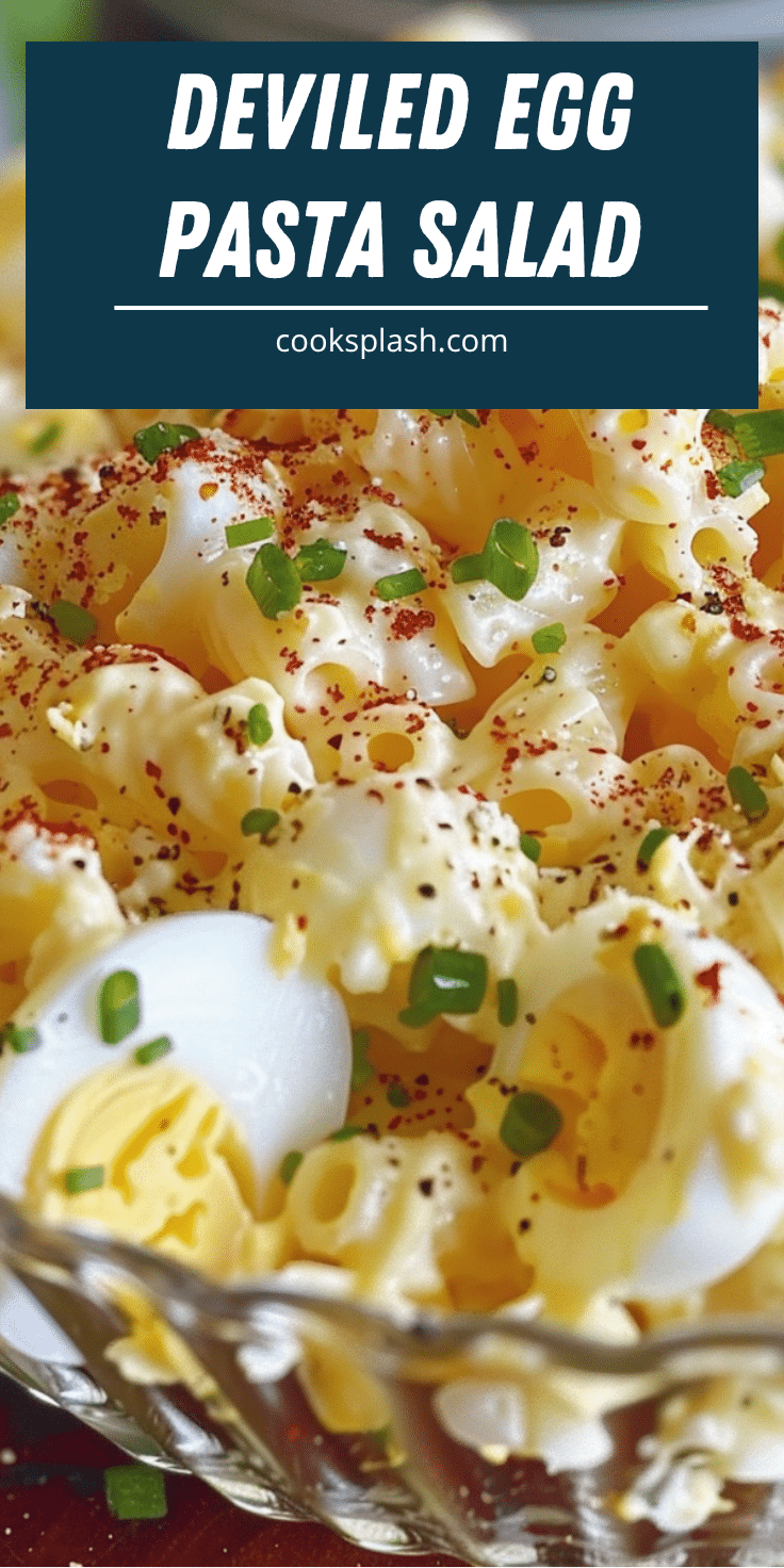 Deviled Egg Pasta Salad