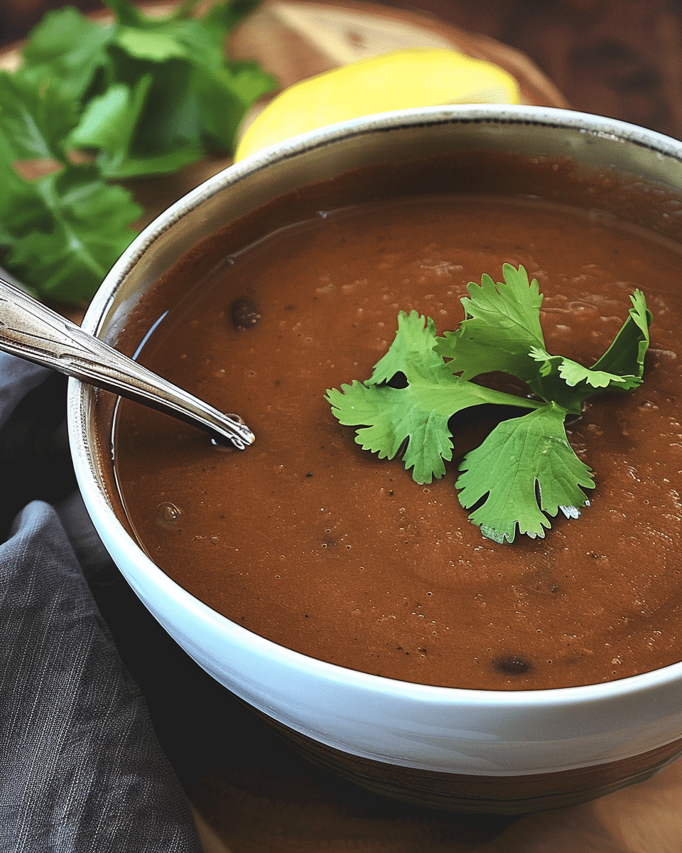 Easy Black Bean Soup