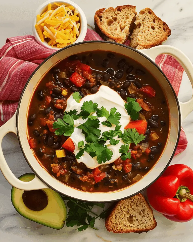 Easy Black Bean Soup