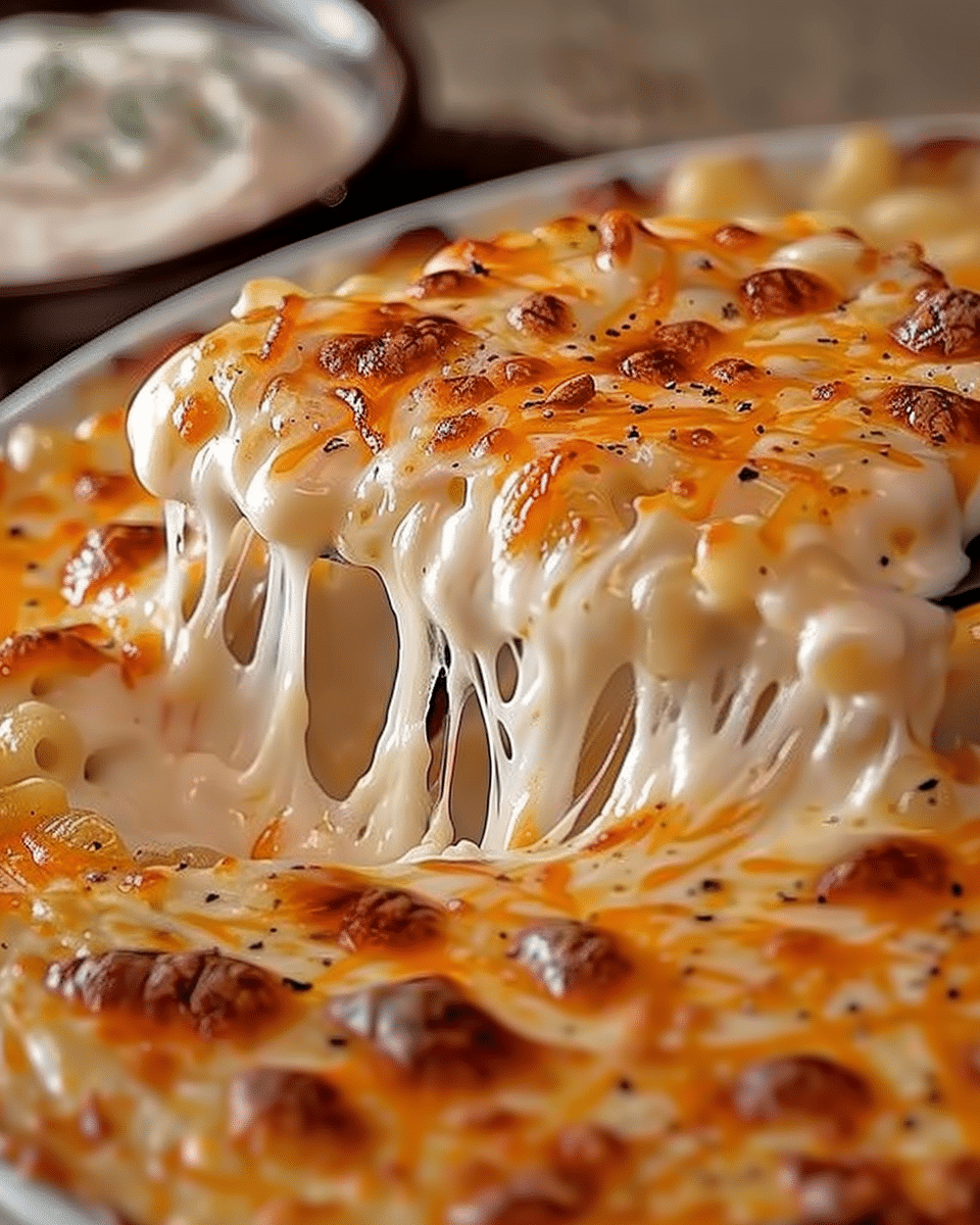 Five Cheese Baked Mac & Cheese