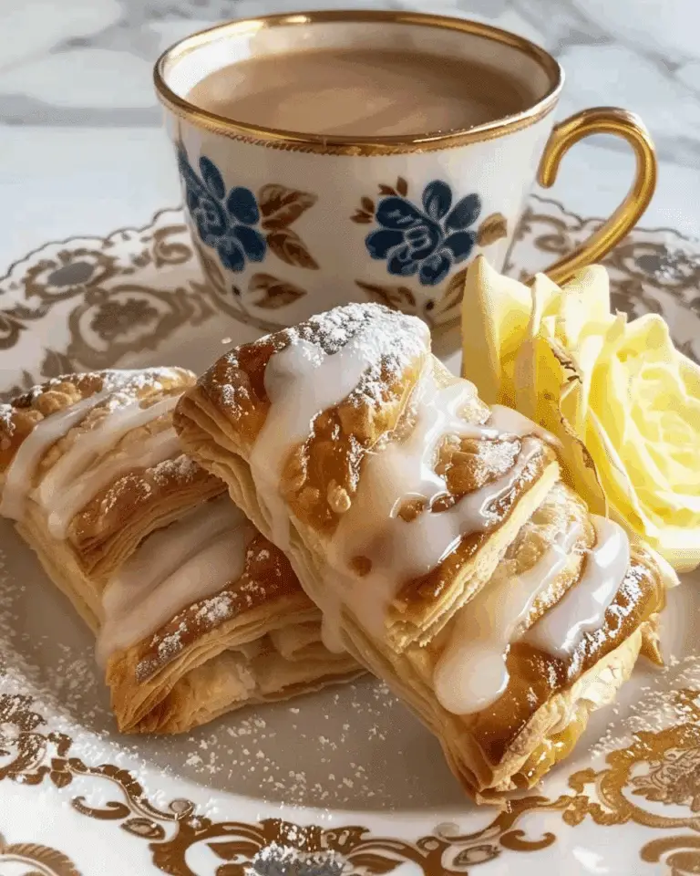 Apple Turnovers With Homemade Puff Pastry