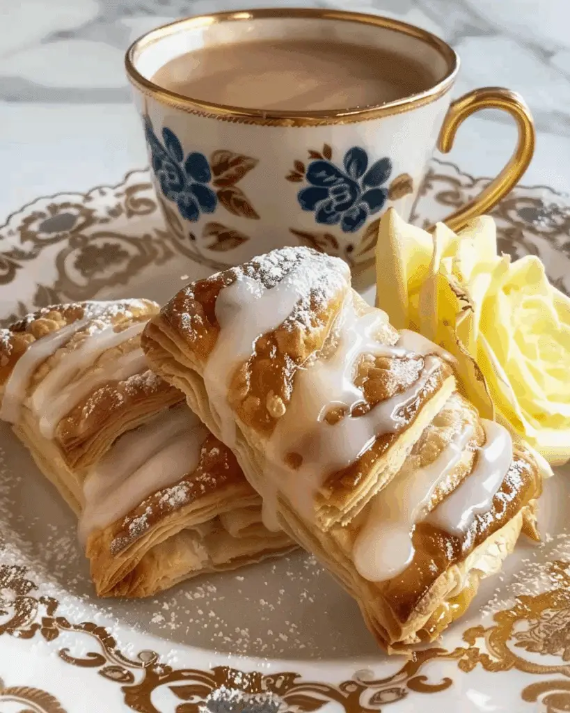 Apple Turnovers With Homemade Puff Pastry