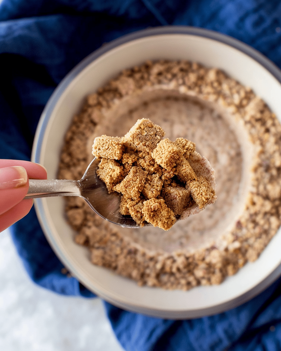 Cinnamon Crunch Cottage Cheese Bowl