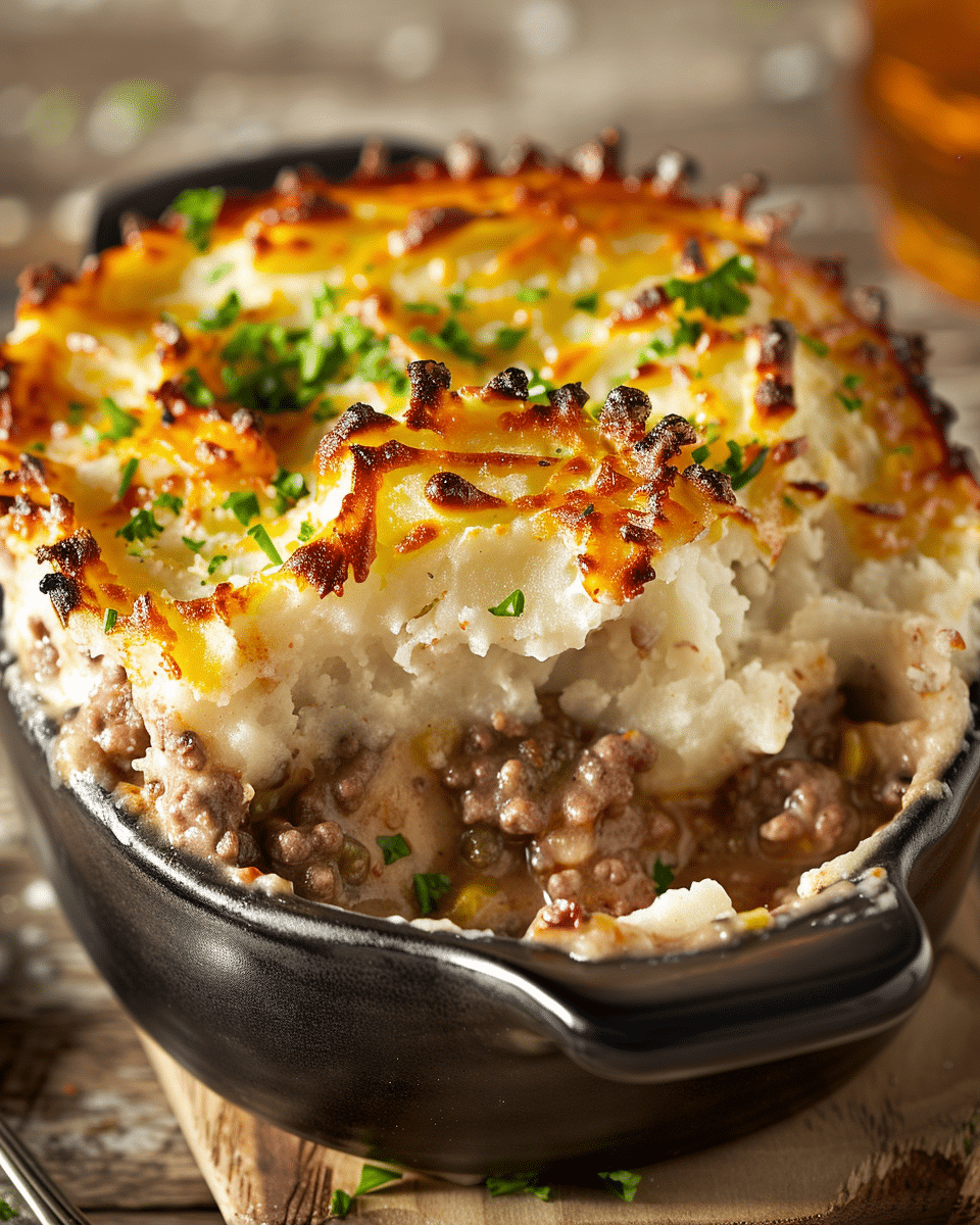 Healthy Shepherd’s Pie with Ground Turkey