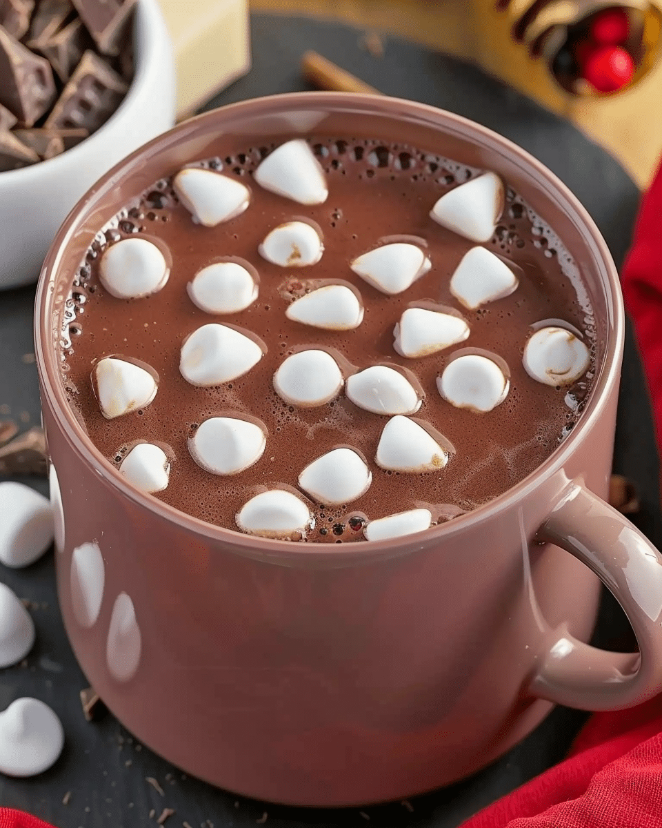 Homemade Hot Chocolate Mix – Rich, Creamy & Perfect