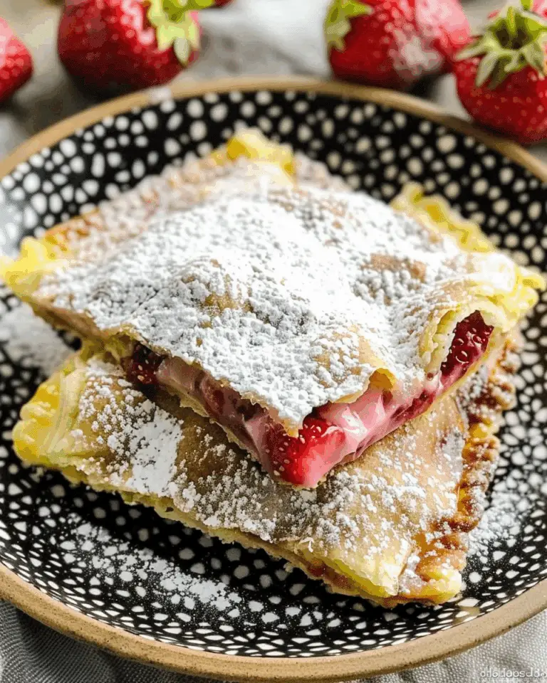 Homemade Strawberry Pop Tarts