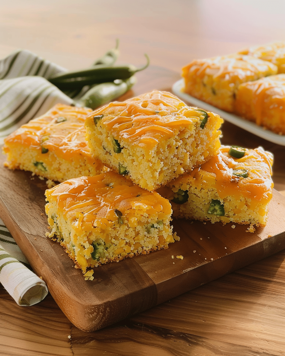 Jalapeño Cheddar Cornbread