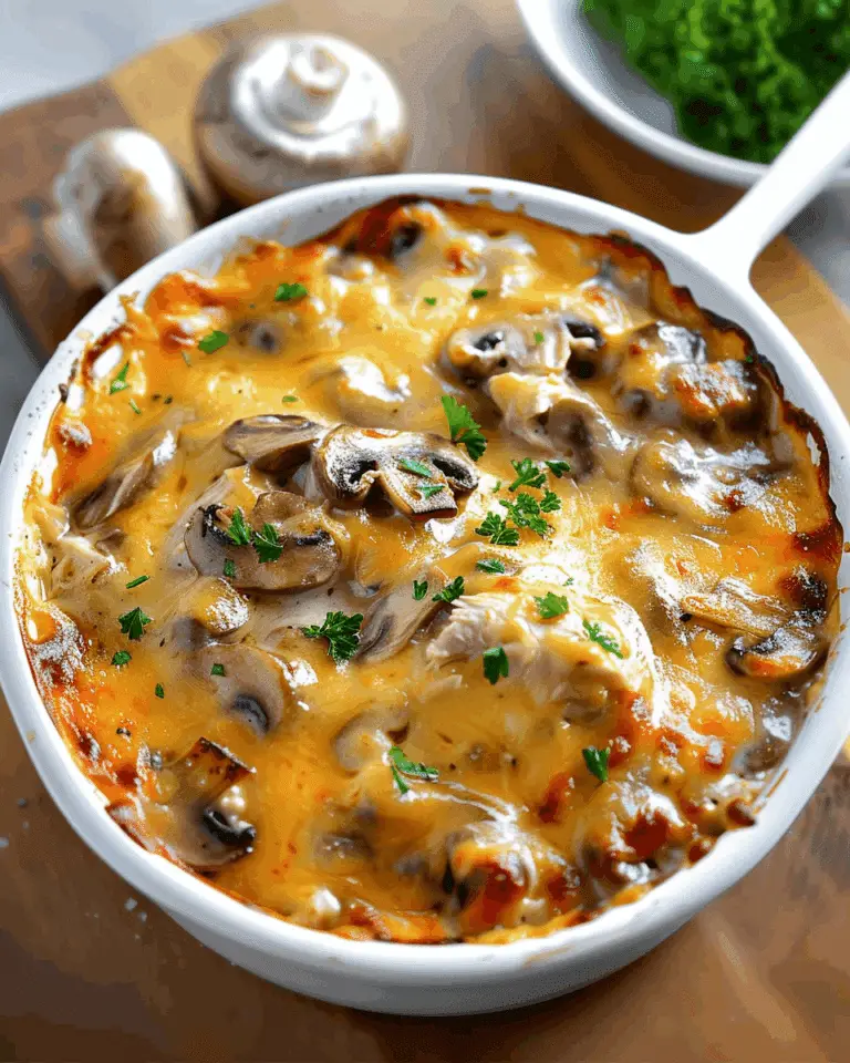 Keto Chicken And Mushroom Casserole Recipe