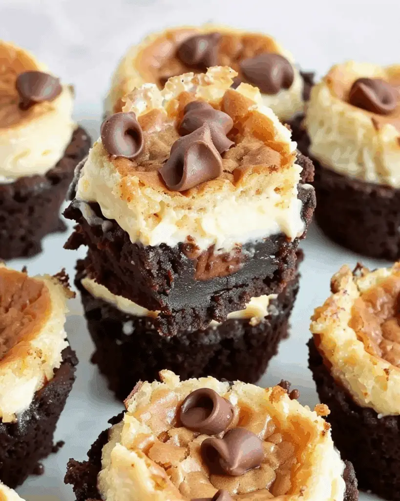 Loaded Brownie Cheesecake Cups