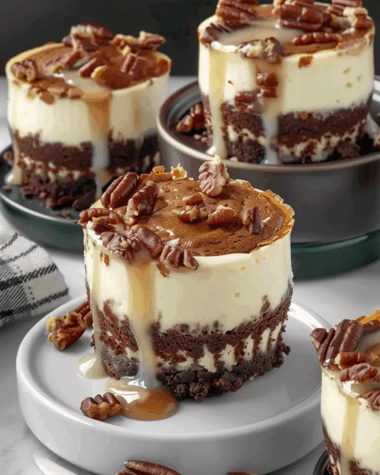 Loaded Brownie Cheesecake Cups