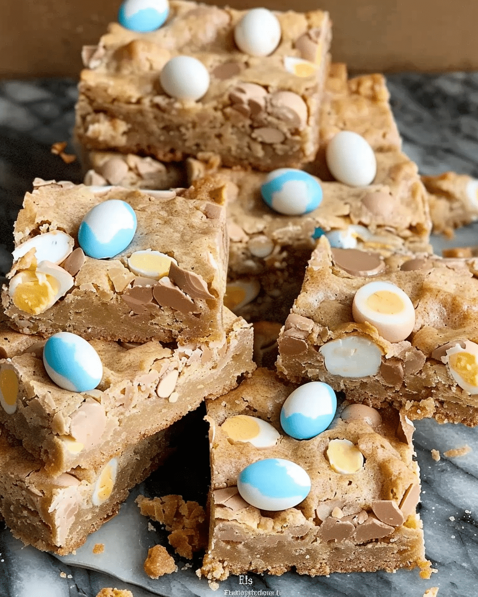 Mini Egg Cookie Bars