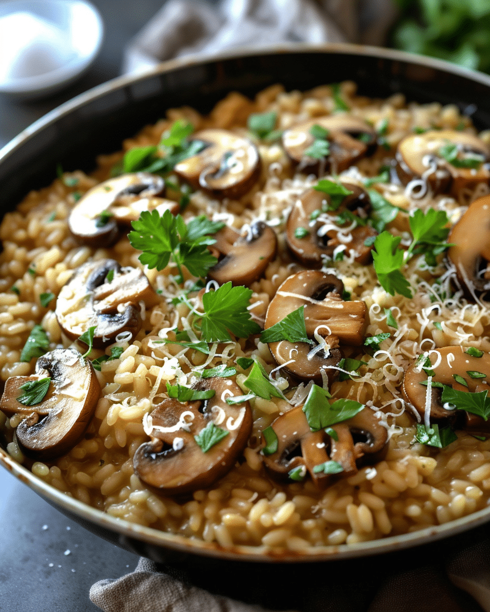 Mushroom Risotto