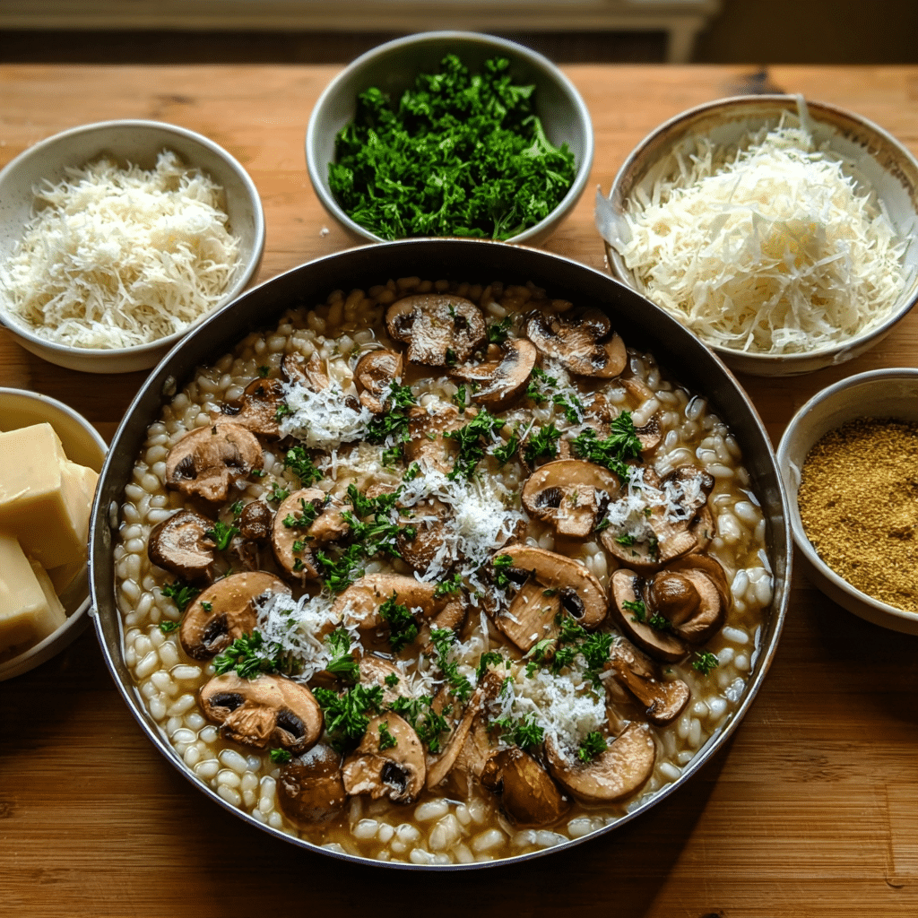 Mushroom Risotto