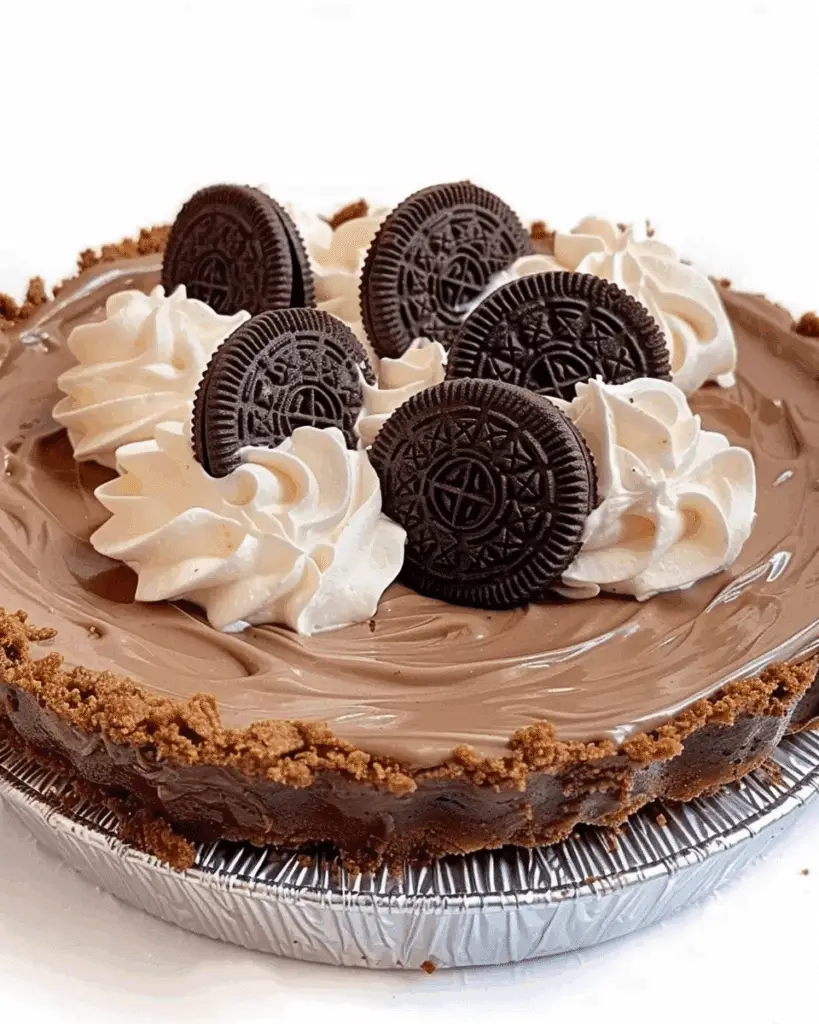 No-Bake Oreo Mud Pie