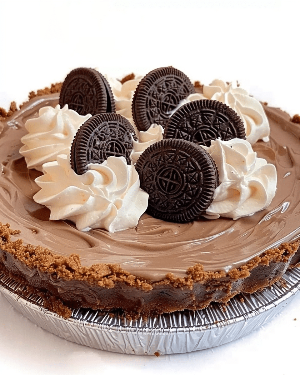 No-Bake Oreo Mud Pie