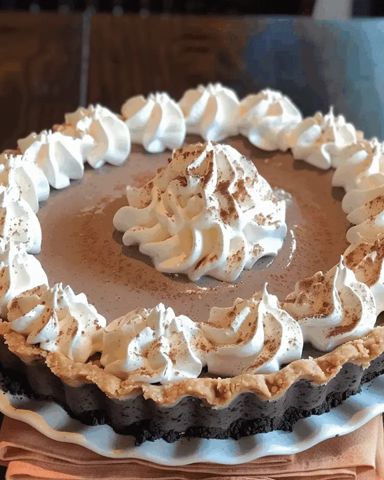 No-Bake Oreo Mud Pie