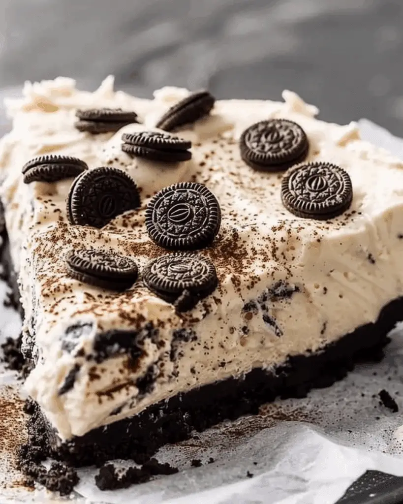No Bake Oreo Cheesecake