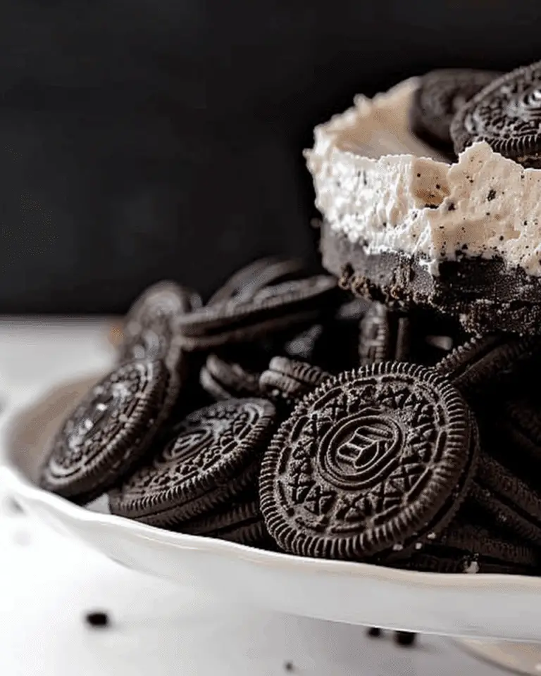 No Bake Oreo Cheesecake