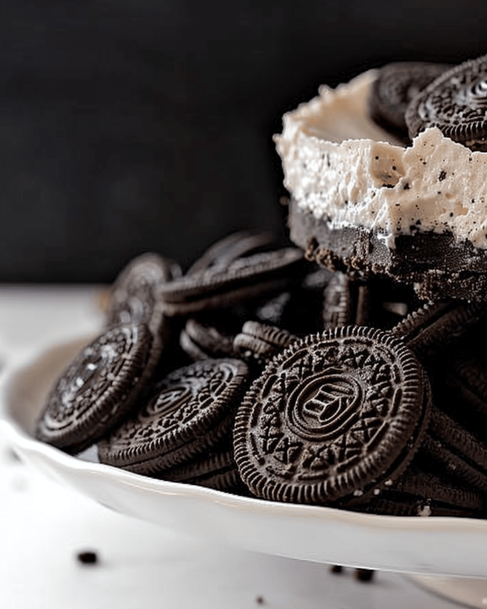 No Bake Oreo Cheesecake