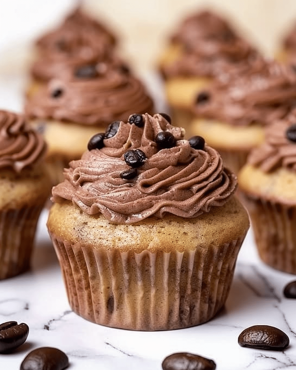 No Egg, No Oven Coffee Cupcakes