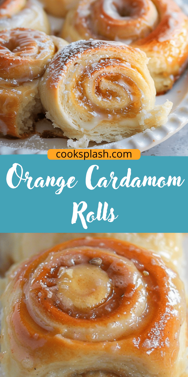 Orange Cardamom Rolls | Cook Splash