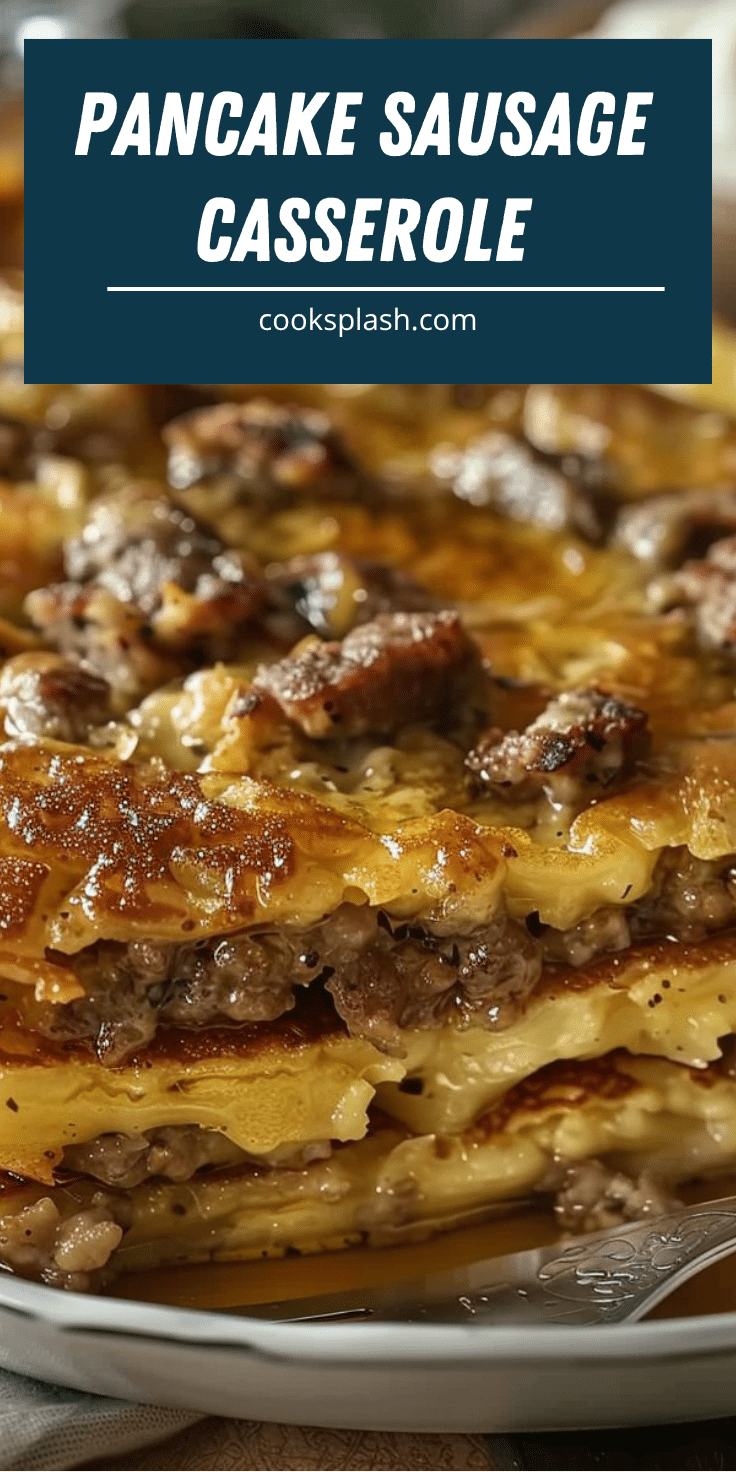 Pancake Sausage Casserole