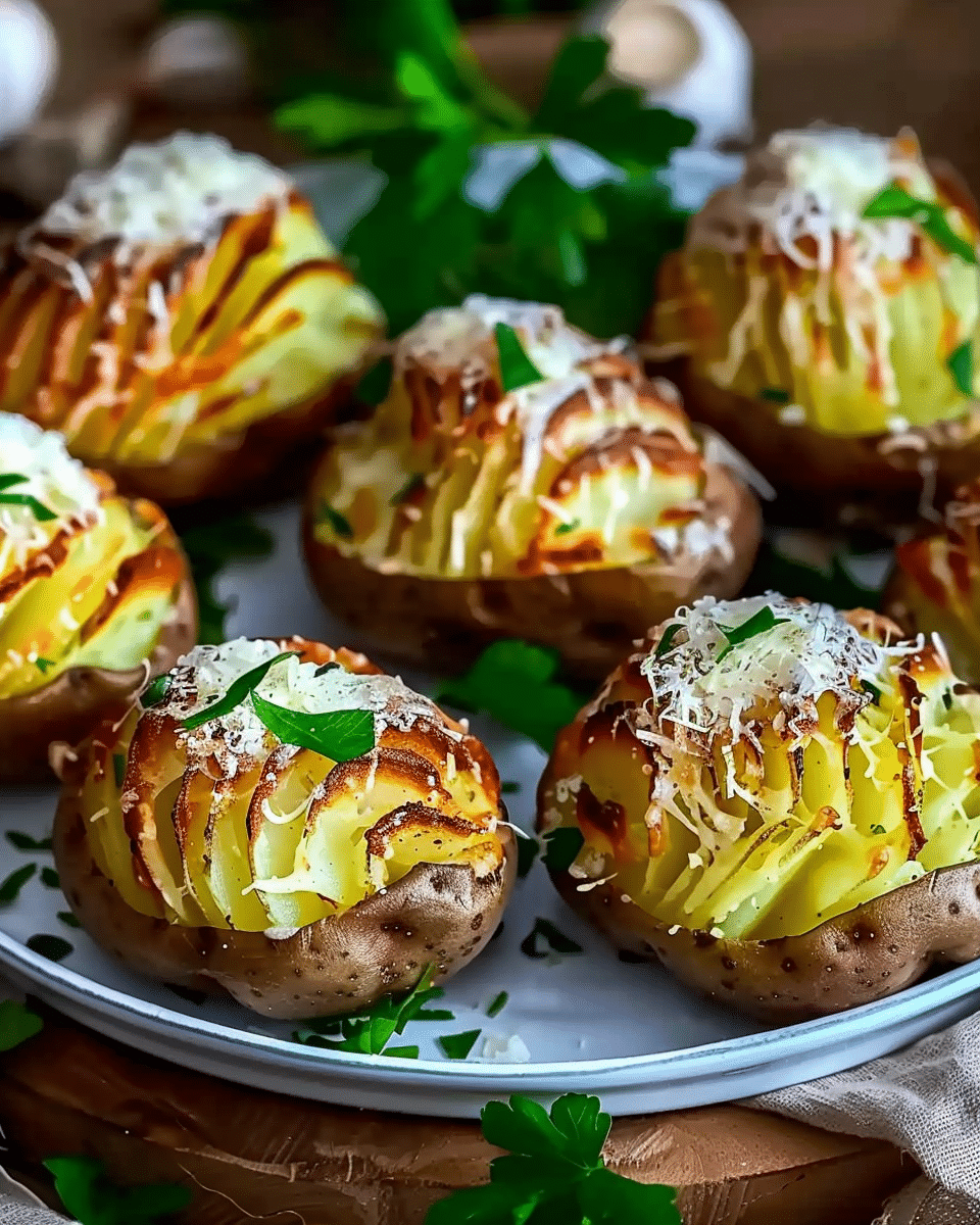 Parmesan Baked Potatoes