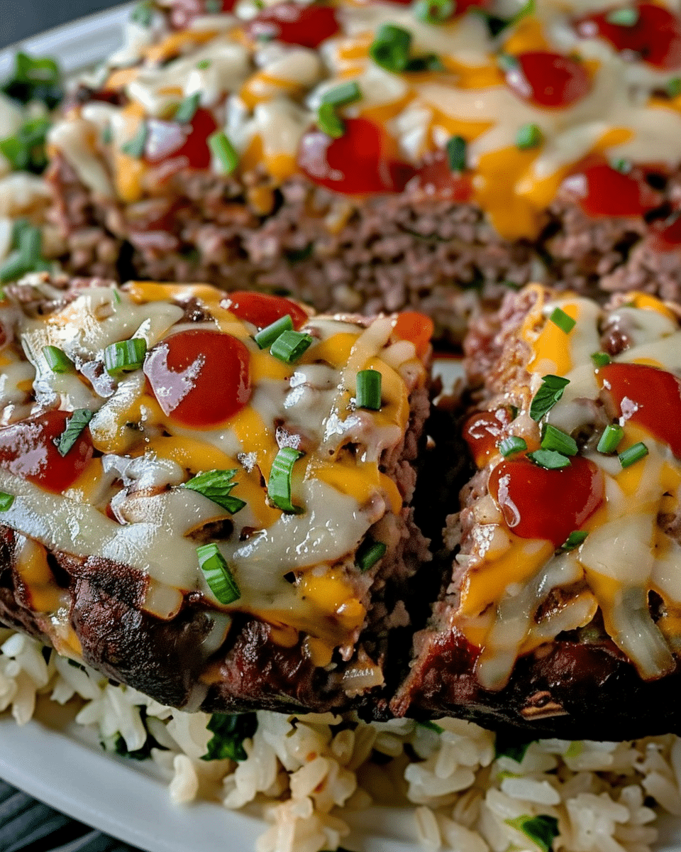 Philly Cheesesteak Meatloaf